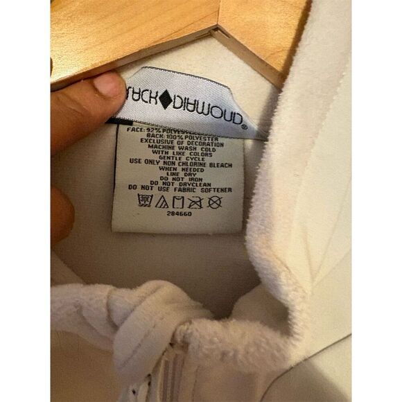 Black Diamond Women's Ivory Soft Shell Jacket Size M Casual Fall - Picture 8 of 8